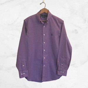 Ralph Lauren Easy Care Poplin button down shirt size 15  32/33